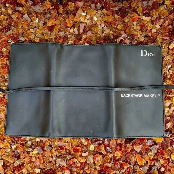 NWOT Christian Dior Beauty Black Backstage Makeup, Makeup Brush Travel Pouch. - Picture 5 of 6